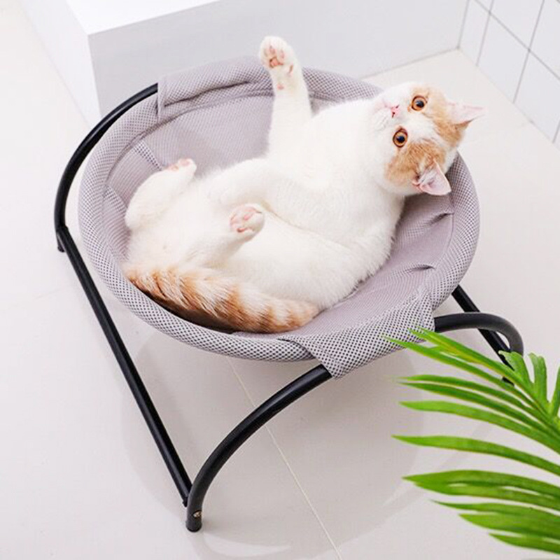 Cat Bed Dog Bed Pet Hammock Bed Free-Standing Cat Sleeping Cat Bed Cat Supplies Pet Supplies Whole Wash Stable Structure