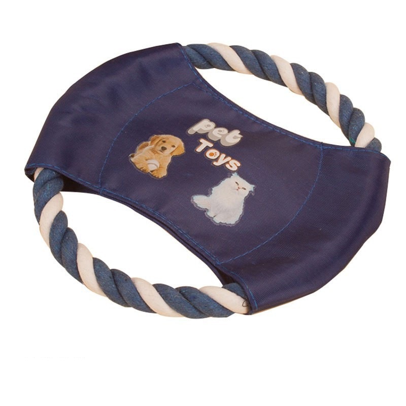 8.3inch Cotton Rope Dog Flying Toy