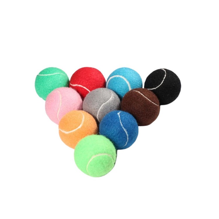 Mini Tennis Balls for Pet Playing Fecth Training for Small Size Dogs Interactive Dog Playing Balls