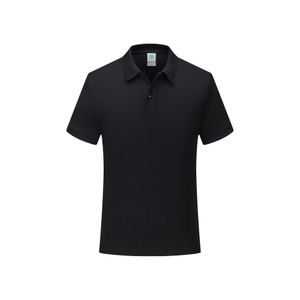 Lapel Advertising Polo-shirt With Cotton And Mulberry Silk