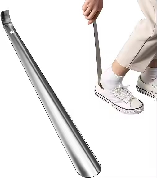 Long Handle Stainless Shoe Horn