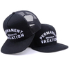 Embroidery Mesh Trucker Cap - 5 Panel