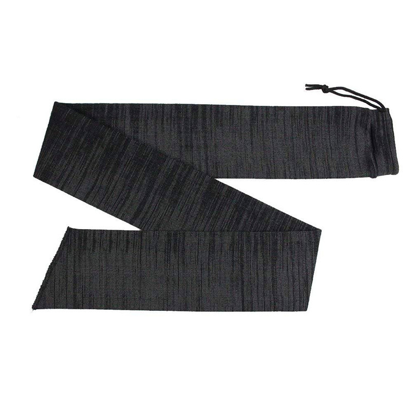 55 Inch Extra-thick Knitted Gun Socks Anti-dust Polyester Gun Sleeve With Drawstring Closure for Rifles and Shotguns