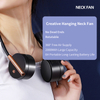 Portable Neck Fan Hands-Free Bladeless Mini Fan Neck Cooler Lightweight Wearable Rechargeable Fan Traveling, Office