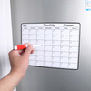 Reusable Magnetic Dry Erase Monthly Planner Fridge Pad Whiteboard