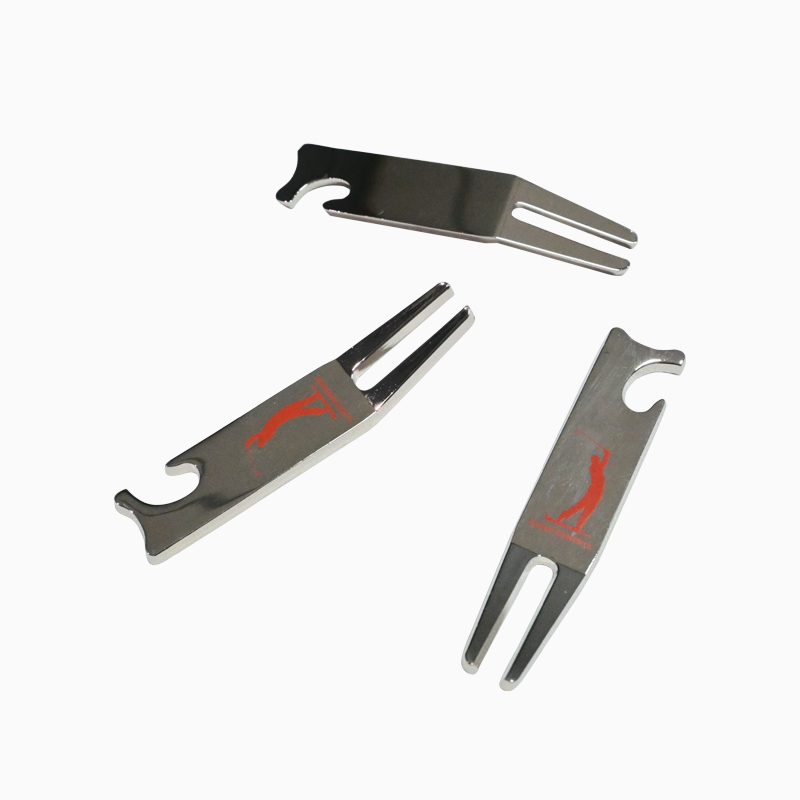 Zinc Alloy Golf Divot Tool with Bottle Opener
