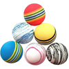 EVA Rainbow Foam Practice Golf Balls - Soft Foam Elastic Golf Balls for Indoor/Outdoor Training