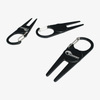 Self-Locking Divot Repair Tool with Ball Marker and Clip