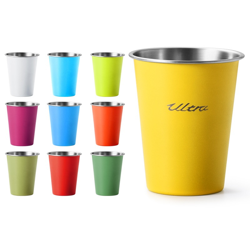 16 Ounce Stainless Steel Pint Cup