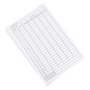 Premium Golf Score Sheet - 5.98 x 3.86 inches