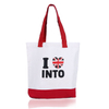 Large 12oz Two-Tone Canvas Tote Bag Reusable Grocery Shopping Tote