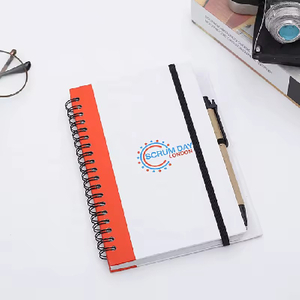 Hardcover Journal with Paper Pen