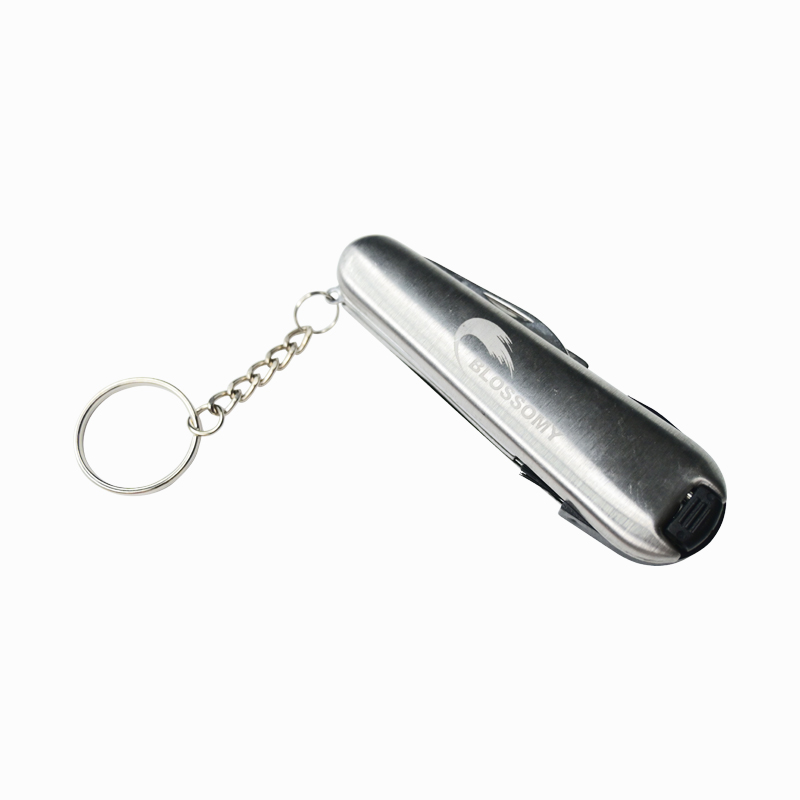 1" x 3.5" x 0.625" Multi-Functional Stainless Steel Golf Tool Key Chain