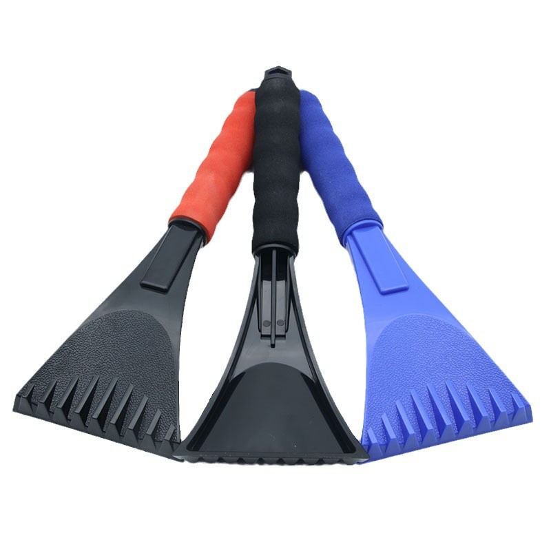 Scratch Free Ice Scraper with with Rubber Grip