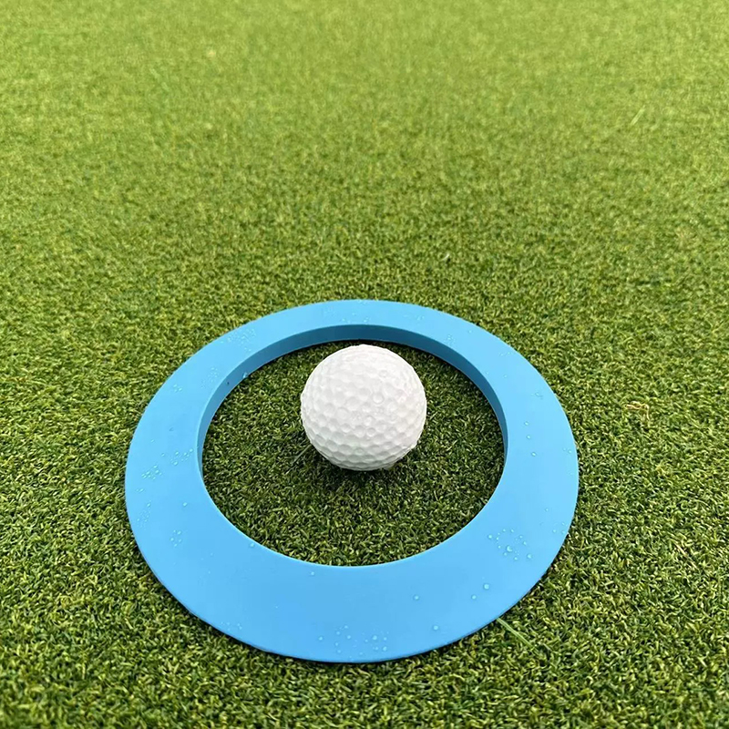 Portable Flexible Silicone Golf Putting Target Cup, 6.1"in Outer Diameter