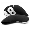 Durable Neoprene Golf Wedge Iron Headcovers Set with Numbered Tags for Easy Identification