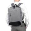 Large Capacity Men's Business Waterproof Laptop Backpack Fits 15.6 Inch Laptop, 12.2'' * 16.1''* 4.7'', Oxford Material