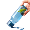 19 oz. Tritan Sports Water Bottle, Transparent Gym Plastic Bottles For Fitness, Durable, Leakproof, BPA-Free