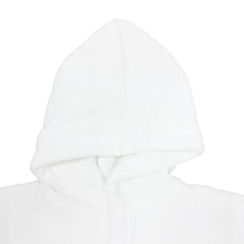 Kid's 100% Cotton Soft Hoodie Robe