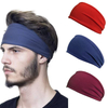 Wide Stretchy Lycra Elastic Sports Headband