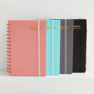 2023 18 Months Weekly Planner Notebook Schedules Spiral Appointment Planner with Elastic Closure