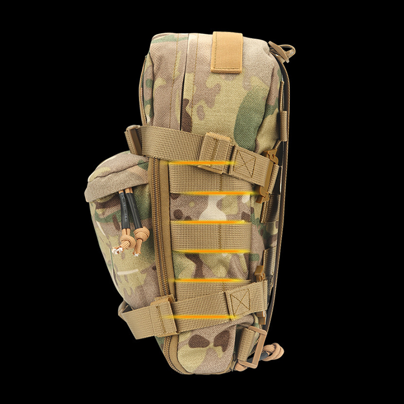 Mini Tactical Hydration Pack Vest Backpack Convenient MOLLE Outdoor Water Bladder Carrier Pack for Tactical Vest Backpack