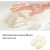 Travel Neck Pillow With Hood For Airplane, High-Density Slow Rebound Memory Foam Neck Pillow With Removable & Washable Outer Layer
