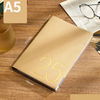 2025 A5 PU Leather Planner Notebook