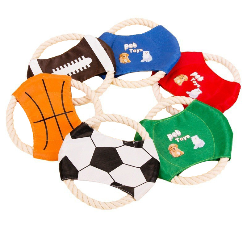 8.3inch Cotton Rope Dog Flying Toy