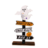 Halloween Pumpkin Letter Wooden Decoration