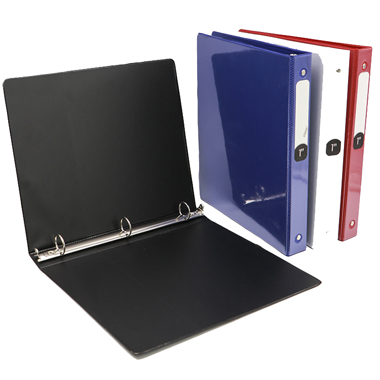 A4 Size Plastic 3 Ring Biners Folder Multi-functional Loose-leaf File Folder, Suitable for standard 3 Ring Binder