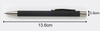 Rubber-Touch Aluminum Pen Rubberized Ballpoint Pen