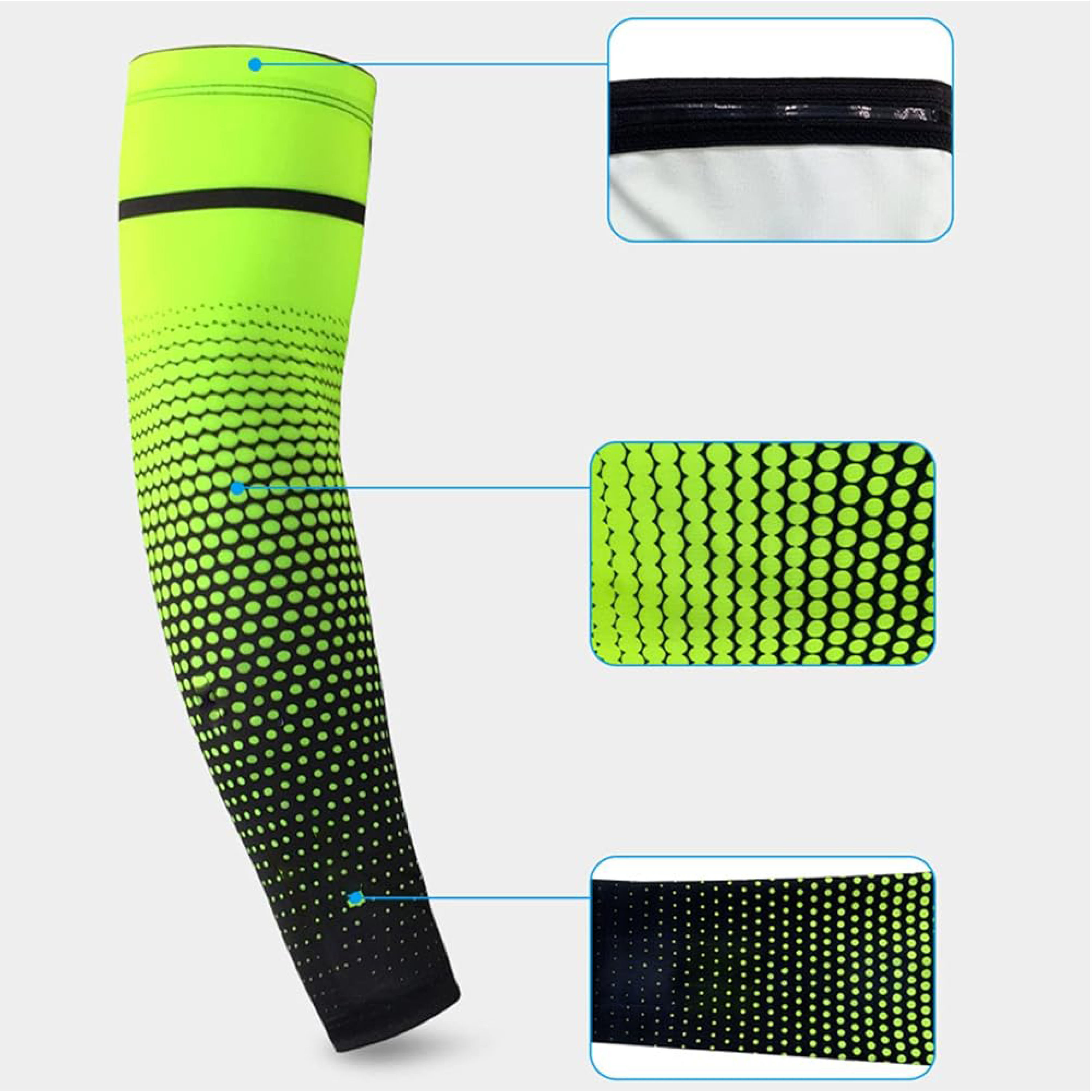 Elastic Outdoor Cooling Arm Sleeves
