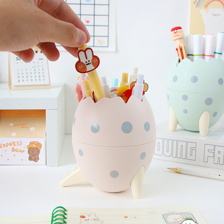 Dinosaur Egg Pen Holders