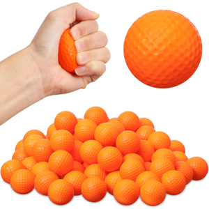 Dia 1.65-inch PU Foam Golf Ball, Soft 42mm Foam Golf Practice Balls for Indoors or Outdoors