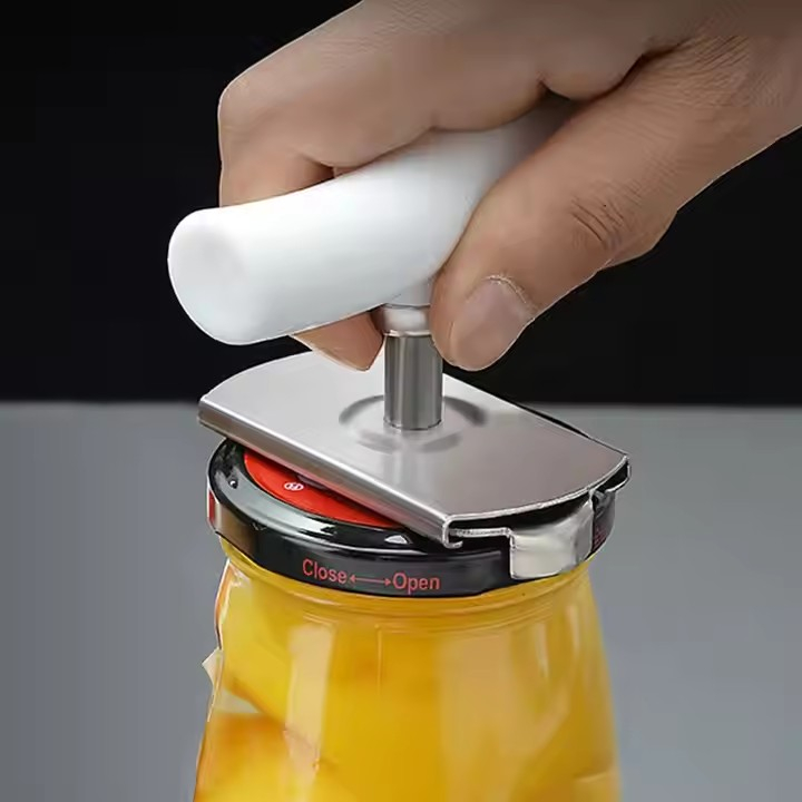 Jar Opener Bottle Opener Manual Opener Get Lids Off Easily Portable Lid Twist Off Non-Slip for Weak Hands Seniors with Arthritis