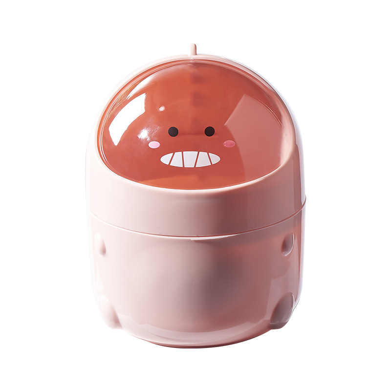 Desktop Trash Can with Lid