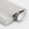 Premium 7oz 304 Stainless Steel Hip Flask - Brushed Finish Pocket Liquor Flask