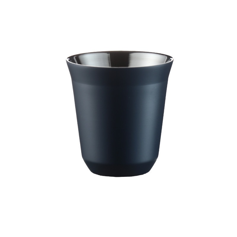 Mini Stainless Steel Espresso Cups Double Wall Vacuum Insulated 5.4oz Coffee Cup for Drinking Coffee Mug