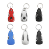 5-in-1 Screwdriver Key Chain Screwdriver Bottle Opener Knife Multi-Tool Key Ring with LED Flashlight