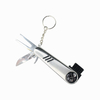 1" x 3.5" x 0.625" Multi-Functional Stainless Steel Golf Tool Key Chain