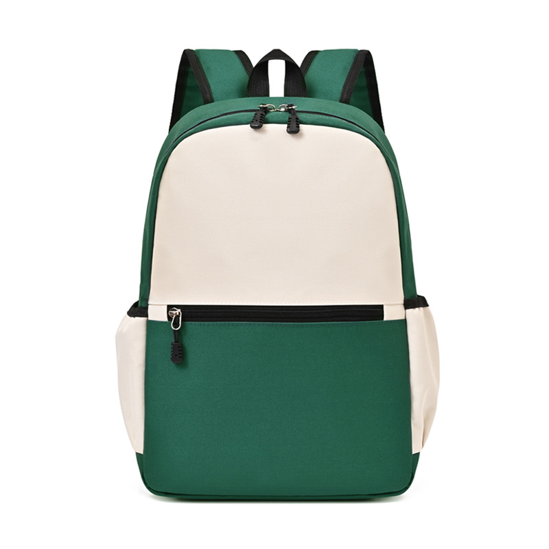 Customized large capacity Oxford student backpack, 16.5 '' * 11 '' * 4.7 ''