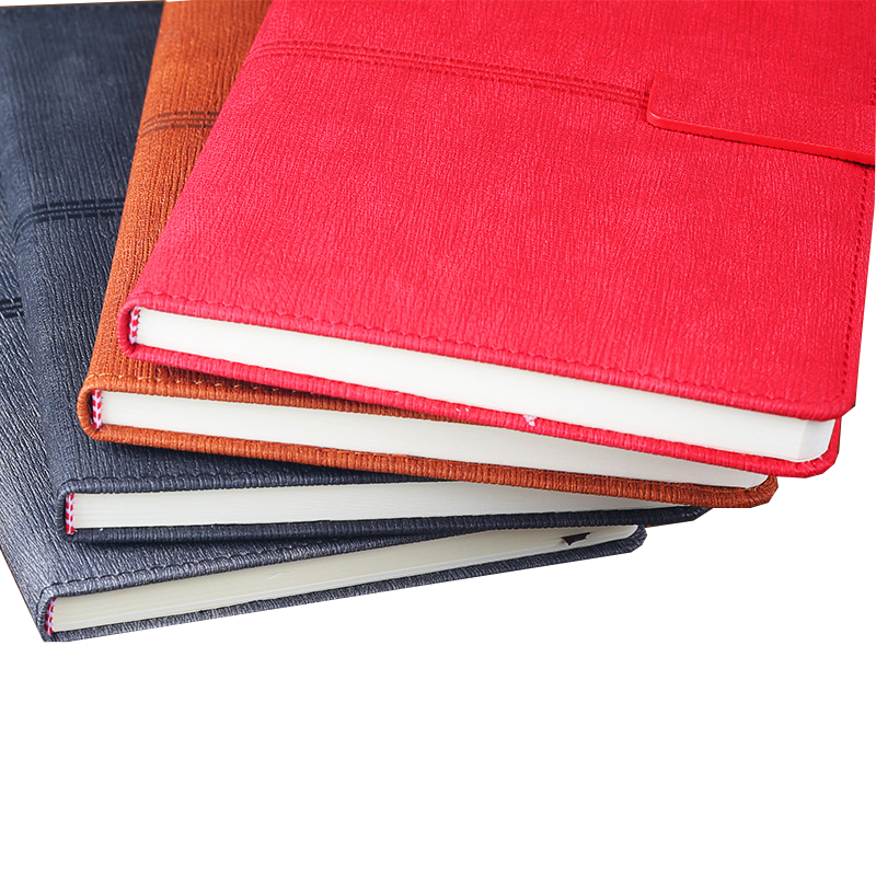Hardcover Retro A5 PU Leather Buckle Business Notebook Journal, 5.6" * 8.2"