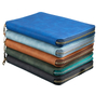 Multifunctional A5 Zipper Bag Loose-leaf Notebook 6 Rings Refillable Binder Business Notebook Journal
