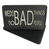 3x2inch PVC Patch With Hook Backing