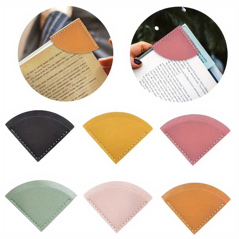 Multiple Shape PU Leather Bookmark