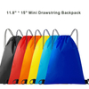 Lightweight 11.8" * 15" Mini Drawstring Backpack