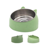 Stainless Steel Pet Bowl 15-degree Slanted Feeder Bowl for Dogs and Cats