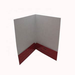 A4 File Two-pocket Paper File Folder