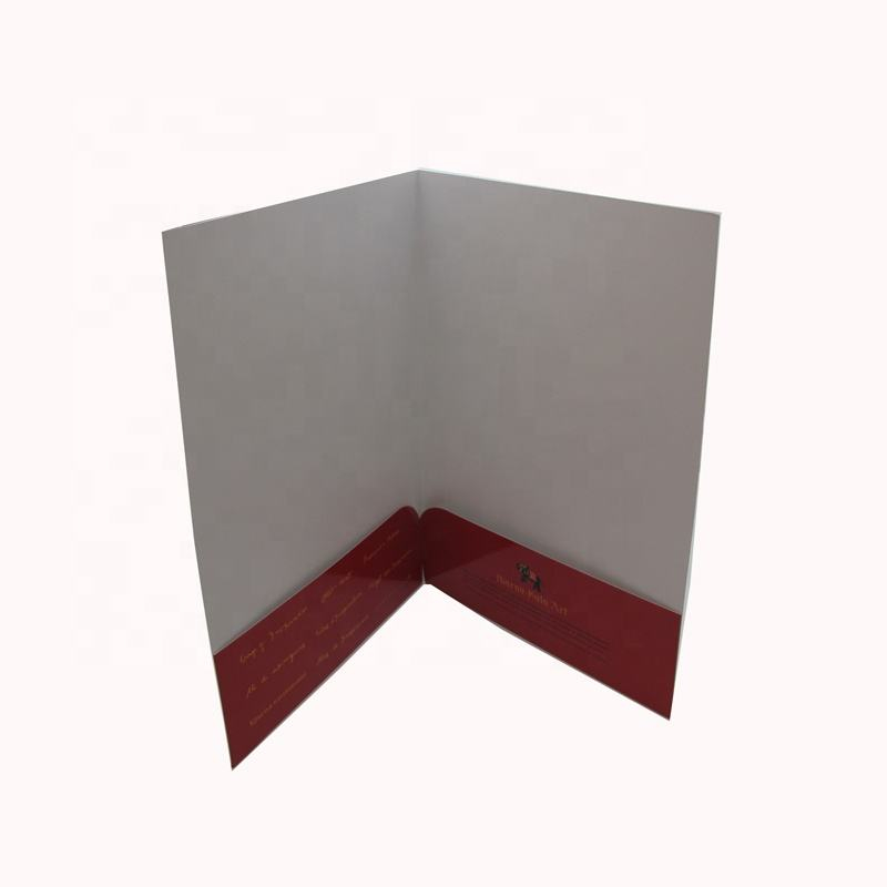 A4 File Two-pocket Paper File Folder